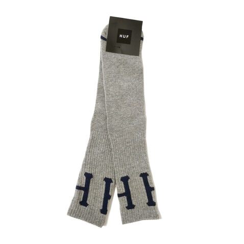 HUF Essential Classic H Sock Grey Heather Front