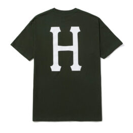 HUF Essentials Classic H Short Sleeve T-Shirt Forest Green