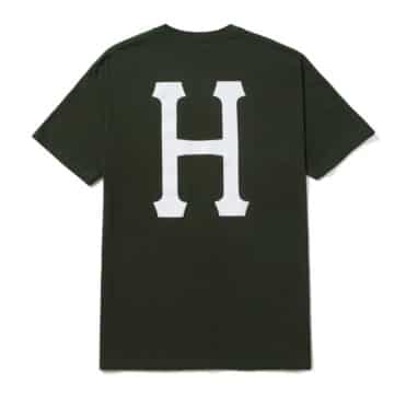 HUF Essentials Classic H Short Sleeve T-Shirt Forest Green