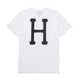 HUF Essentials Classic H Short Sleeve T-Shirt White