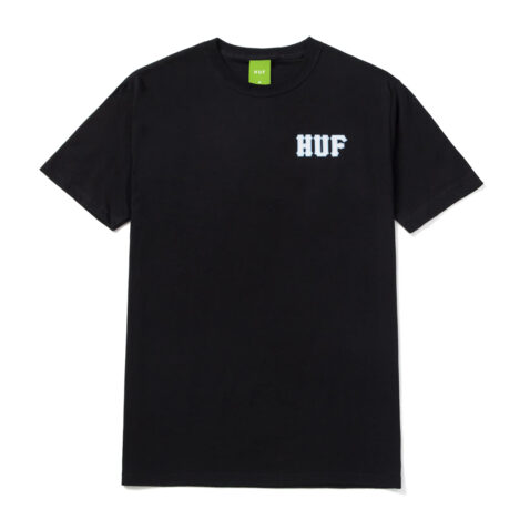 HUF Ice Dice Short Sleeve T-Shirt Black Front