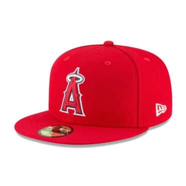 New Era 59Fifty Los Angeles Angels of Anaheim Shohei Ohtani MVP Side Patch 2021 Fitted Hat Scarlet Red