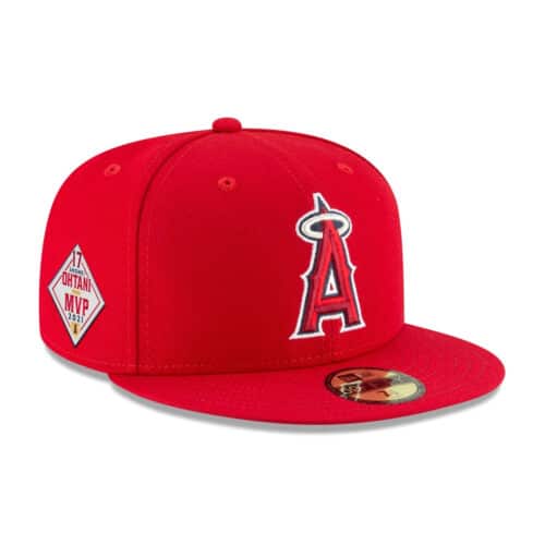 New Era 59Fifty Los Angeles Angels of Anaheim Shohei Ohtani MVP Side Patch 2021 Fitted Hat Right Front