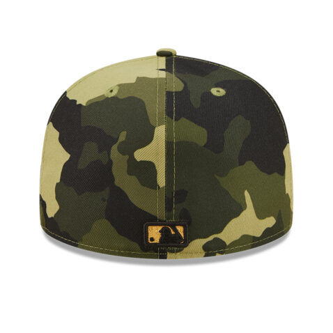 New Era 59Fifty Los Angeles Dodgers Armed Forces Day 2022 Fitted Hat Camouflage Back