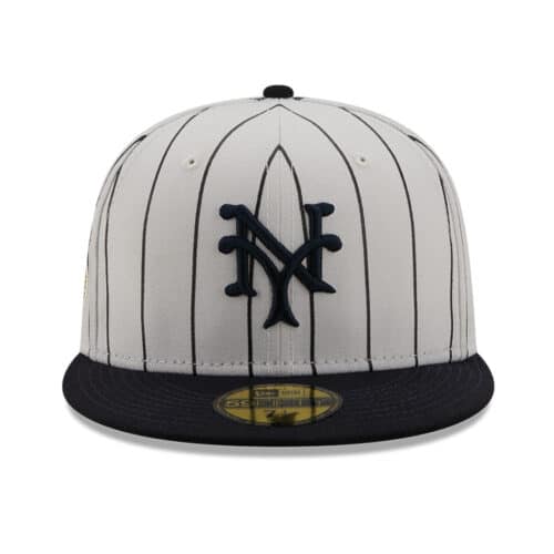 New Era 59Fifty New York Giants Logo History 1921 Fitted Hat White Front