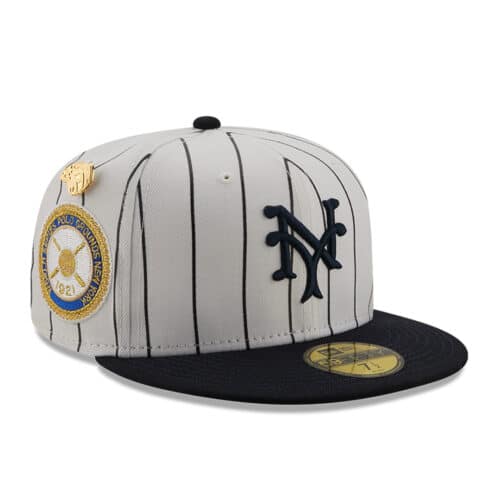 New Era 59Fifty New York Giants Logo History 1921 Fitted Hat White Right Front