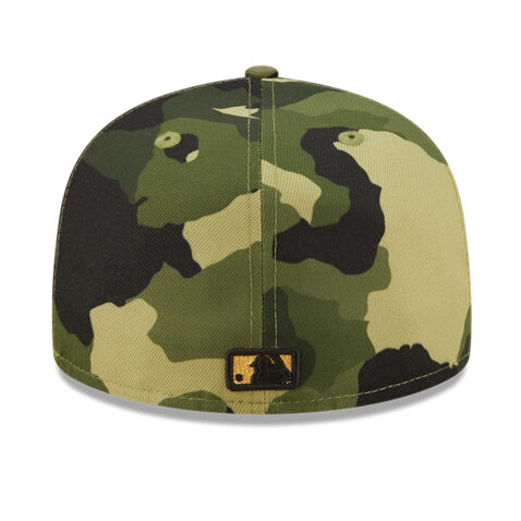New Era 59Fifty New York Yankees Armed Forces Day 2022 Fitted Hat Camouflage Back
