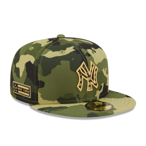 New Era 59Fifty New York Yankees Armed Forces Day 2022 Fitted Hat Camouflage Right Front