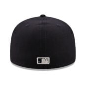 New Era 59Fifty New York Yankees Logo History 1998 Fitted Hat Dark Navy Back