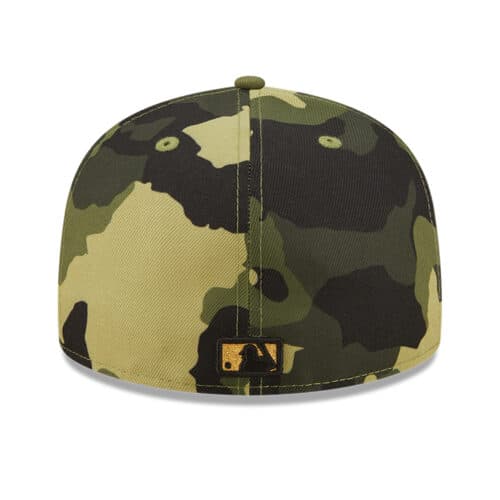 New Era 59Fifty San Diego Padres Armed Forces Day 2022 Fitted Hat Camouflage Back
