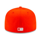 New Era 59Fifty San Francisco Giants City Connect 2021 Fitted Hat Orange Back