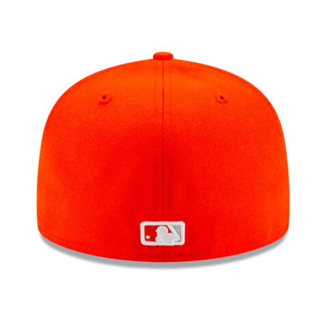 New Era 59Fifty San Francisco Giants City Connect 2021 Fitted Hat Orange Back