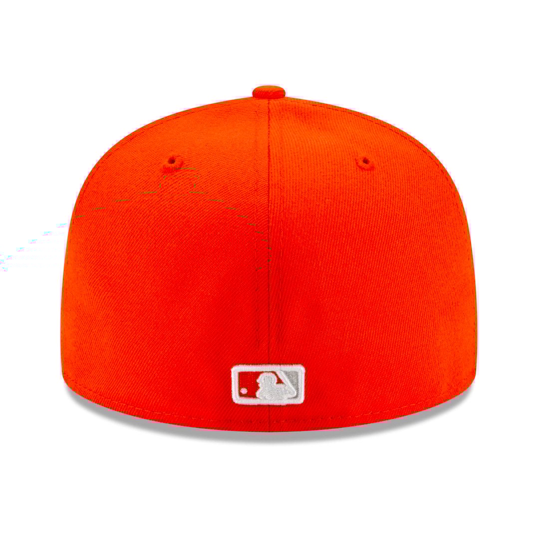 【US限定】 NEW ERA 59FIFTY Los Angeles Angeles Orange Los Angeles Dodgers New Era 59FIFTY Fitted Hat - Orange/Black