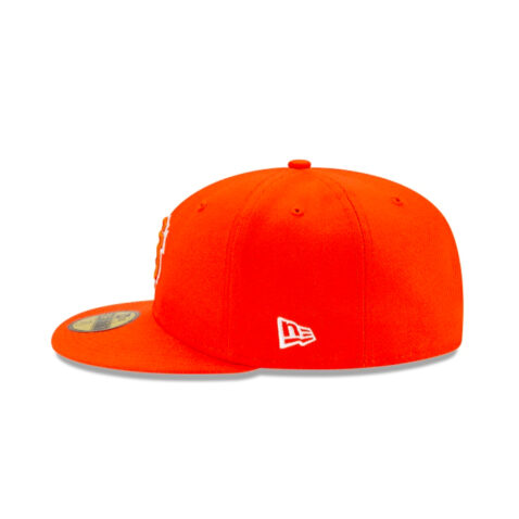 New Era 59Fifty San Francisco Giants City Connect 2021 Fitted Hat Orange Left