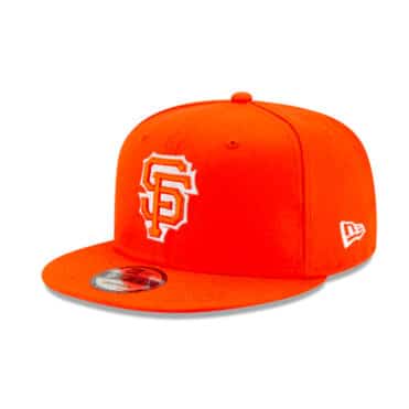 New Era 9Fifty San Francisco Giants City Connect 2021 Snapback Hat Orange