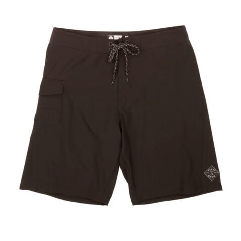 Salty Crew Lowtide Boardshort Black Front