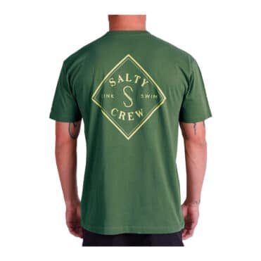 Salty Crew Tippet Premium Short Sleeve T-Shirt Forest Green