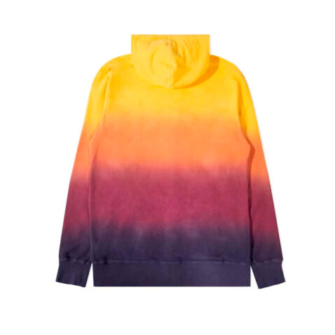 The Hundreds Gradient Zip-Up Hoodie Yellow Back