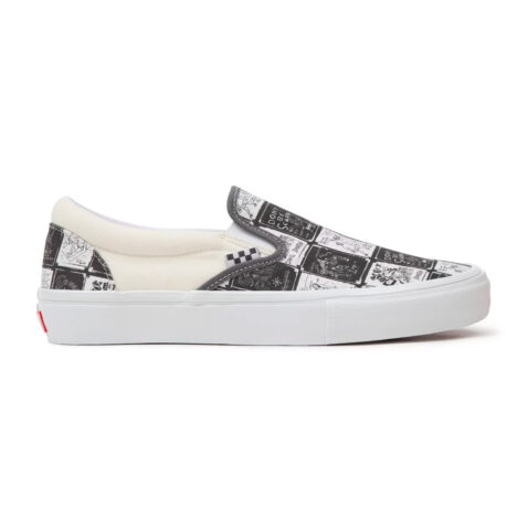 Vans Daniel Johnston Skate Slip-On Raven Right