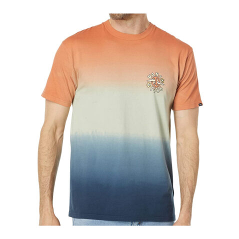 Vans Peace Of Mind Dip Dye Short Sleeve T-Shirt Melon Celadon Green Front