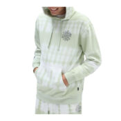 Vans Peace Of Mind Pullover Celadon Green Tie Dye Front