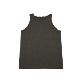 Plain Tank Top Shirt Charcoal Heather