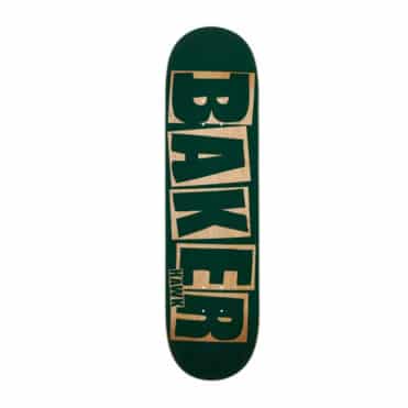 Baker Hawk Brand Name 8.5″ Deck Green Natural