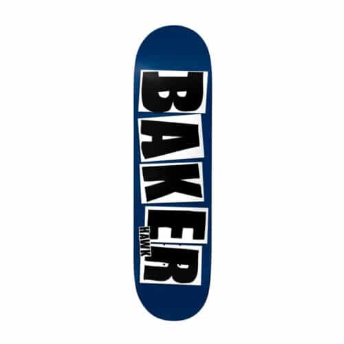 Baker Hawk Brand Name Deck Navy