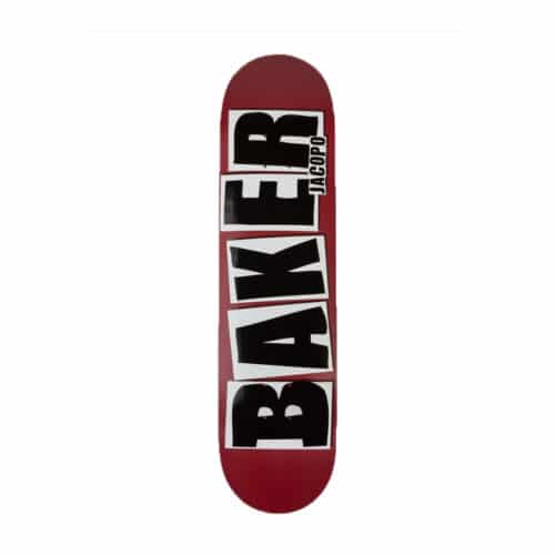 Baker JC Brand Name Deck Maroon