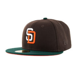 New Era x Billion Creation X Rally Caps 59Fifty San Diego Padres Oompa Loompa Fitted Hat Two Tone