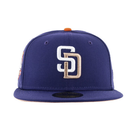 New Era x Billion Creation X Rally Caps 59Fifty San Diego Padres Willy Wonka Fitted Hat Deep Purple 3