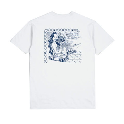 Brixton Lost Highway Short Sleeve T-Shirt White Back