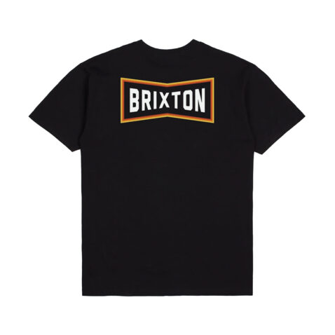 Brixton Truss Short Sleeve T-Shirt Black Back