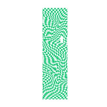 Grizzly Trippy Checker Griptape Green