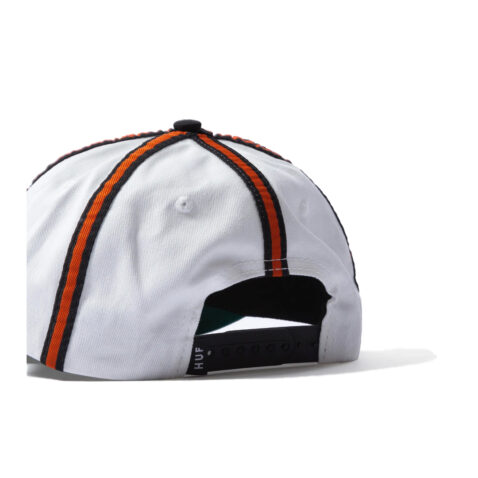 HUF Center Field Snapback Hat Natural Back