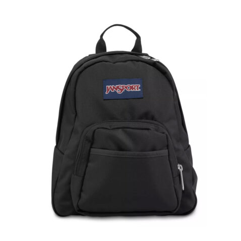 JanSport Half Pint Mini Backpack Black Front