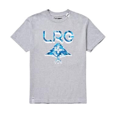 LRG Camo Tribe Core Short Sleeve T-Shirt Grey Heather