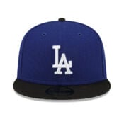 New Era 59Fifty Los Angeles Dodgers City Connect Fitted Hat Dark Royal Blue Front