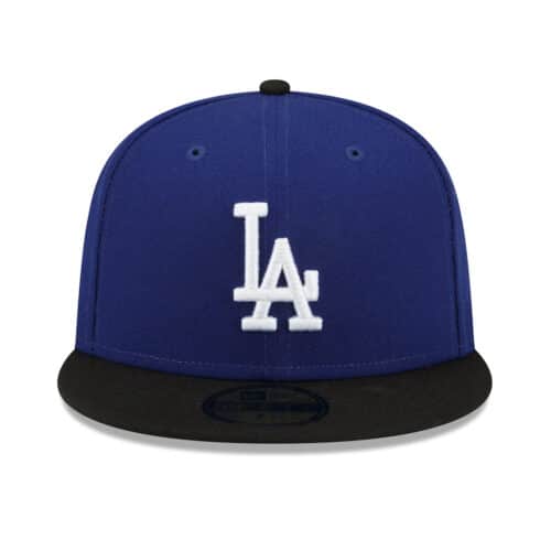 New Era 59Fifty Los Angeles Dodgers City Connect Fitted Hat Dark Royal Blue Front