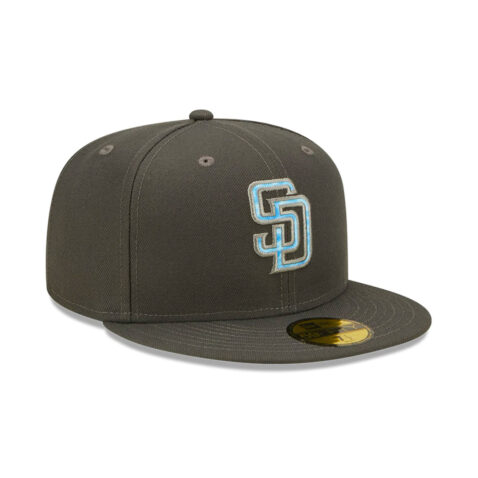 New Era 59Fifty San Diego Padres Father's Day 2022 Fitted Hat Graphite Right Front