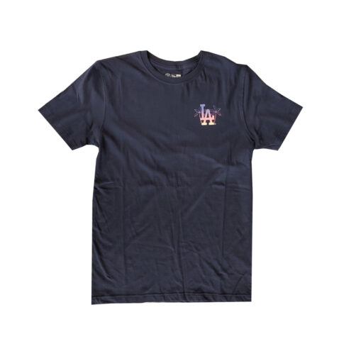 New Era Los Angeles Dodgers Stadium Short Sleeve T-Shirt Navy New Era Los Angeles Dodgers Stadium Short Sleeve T-Shirt Navy Front