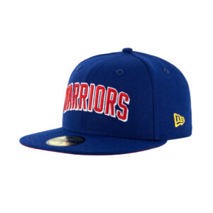 New Era x BC 59Fifty Golden State Warriors Jersey Logo Dark Royal Blue Red White Fitted Hat