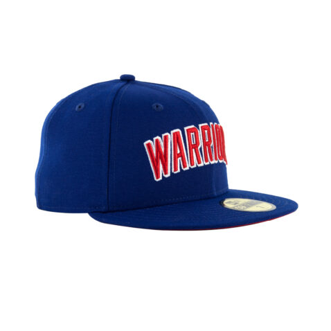 New Era x BC 59Fifty Golden State Warriors Jersey Logo Dark Royal Blue Red White Fitted Hat 2