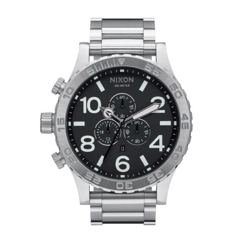 Nixon 51-30 Chrono Watch Black Front