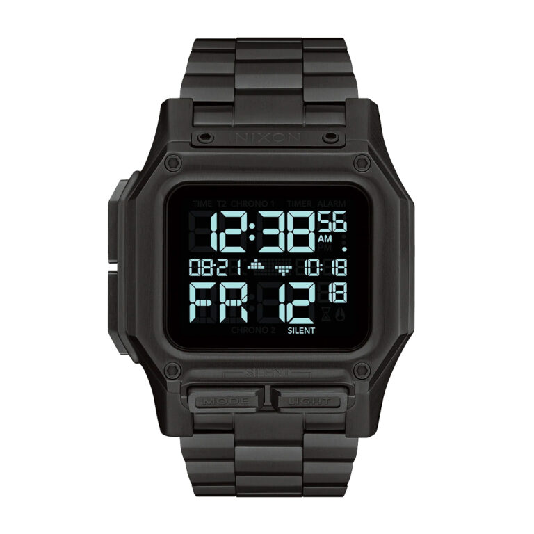 Nixon Regulus SS Watch All Black Front