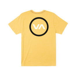 RVCA VA Mod Short Sleeve T-Shirt Vintage Gold