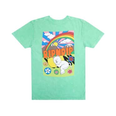 Rip N Dip Summer Camp Short Sleeve T-Shirt Mint Mineral Wash