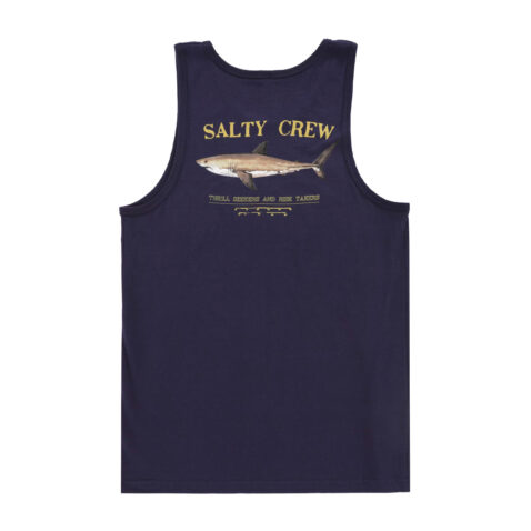 Salty Crew Bruce Tank Top Navy Back