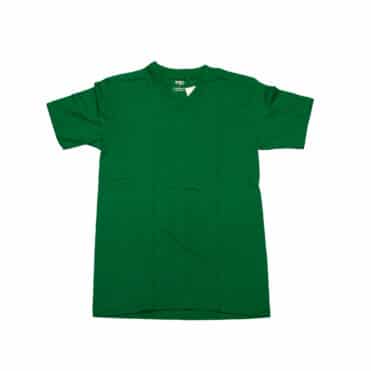 Shaka V Neck Plain T-Shirt Kelly Green