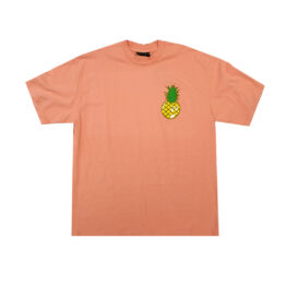 The Hundreds Pineapple Adam Short Sleeve T-Shirt Coral